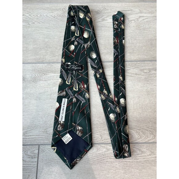 A. Rogers Golf‎ Clubs & Putters Tie Novelty VINTAGE 56" L X 4" W - Picture 1 of 7